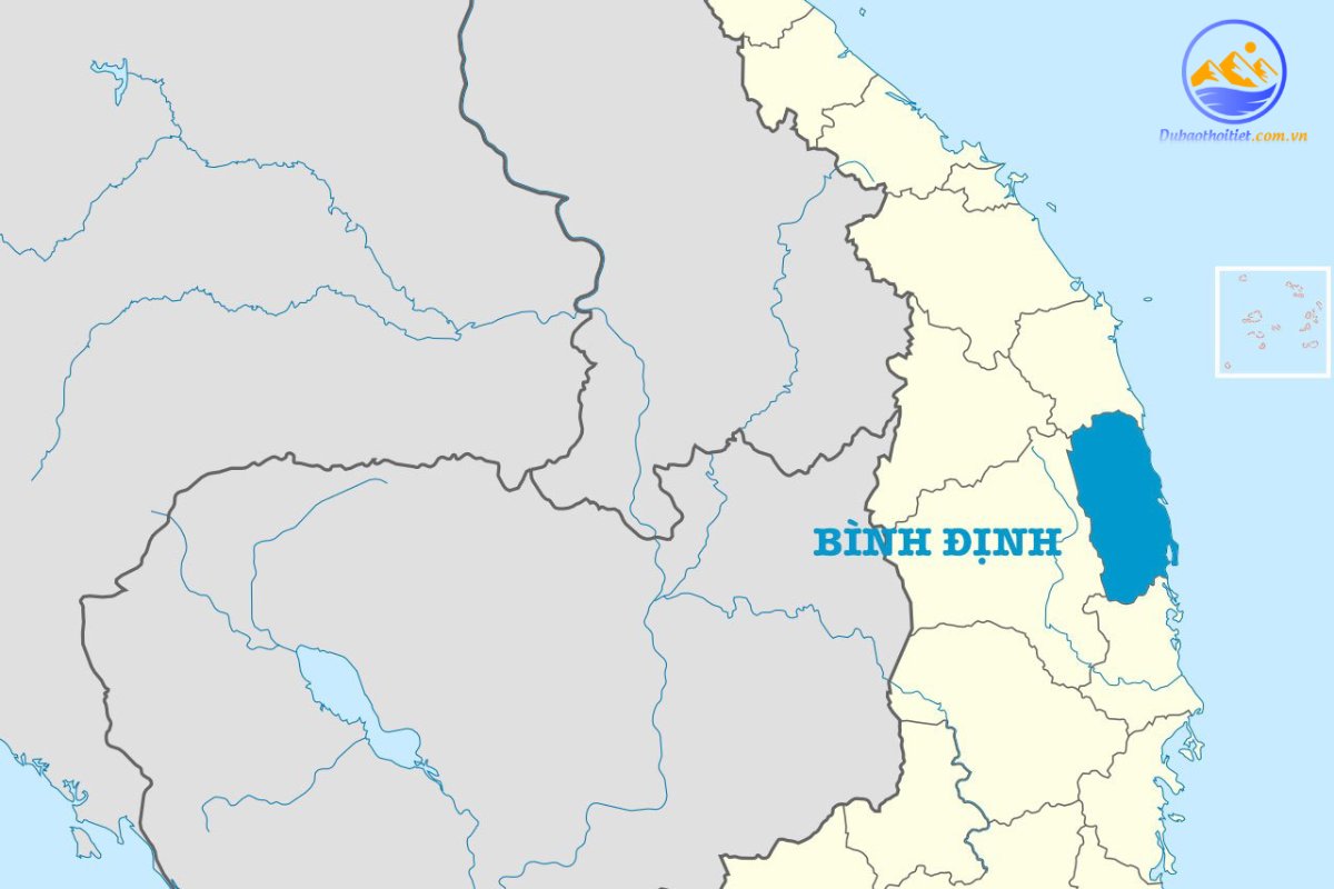 Vị trí địa lý tỉnh Bình Định